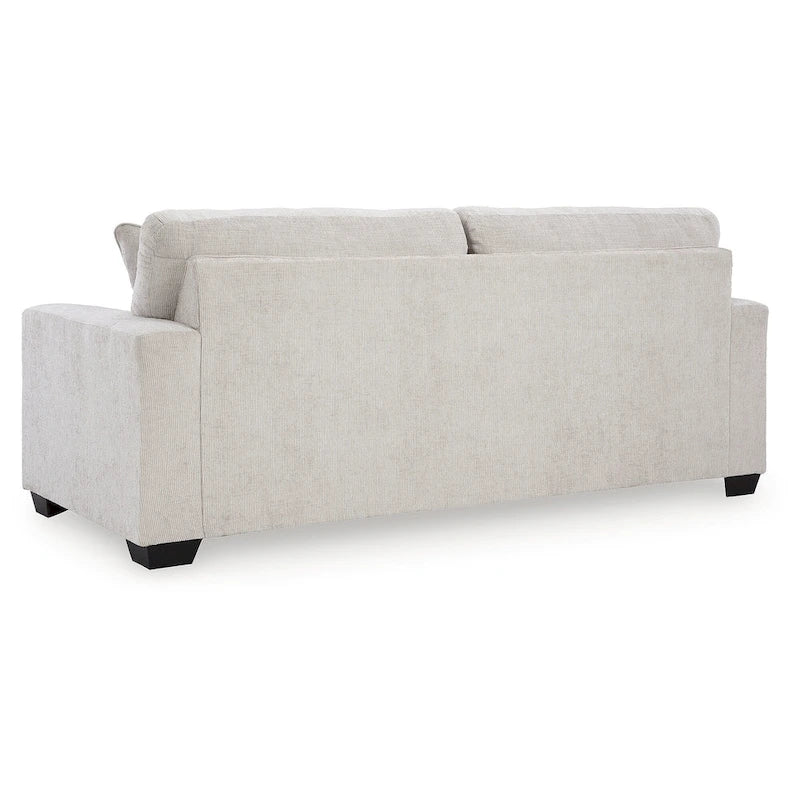 Queen Sofa Sleeper with Bold Upholstery & Accent Pillows - 85W x 37D x 37H