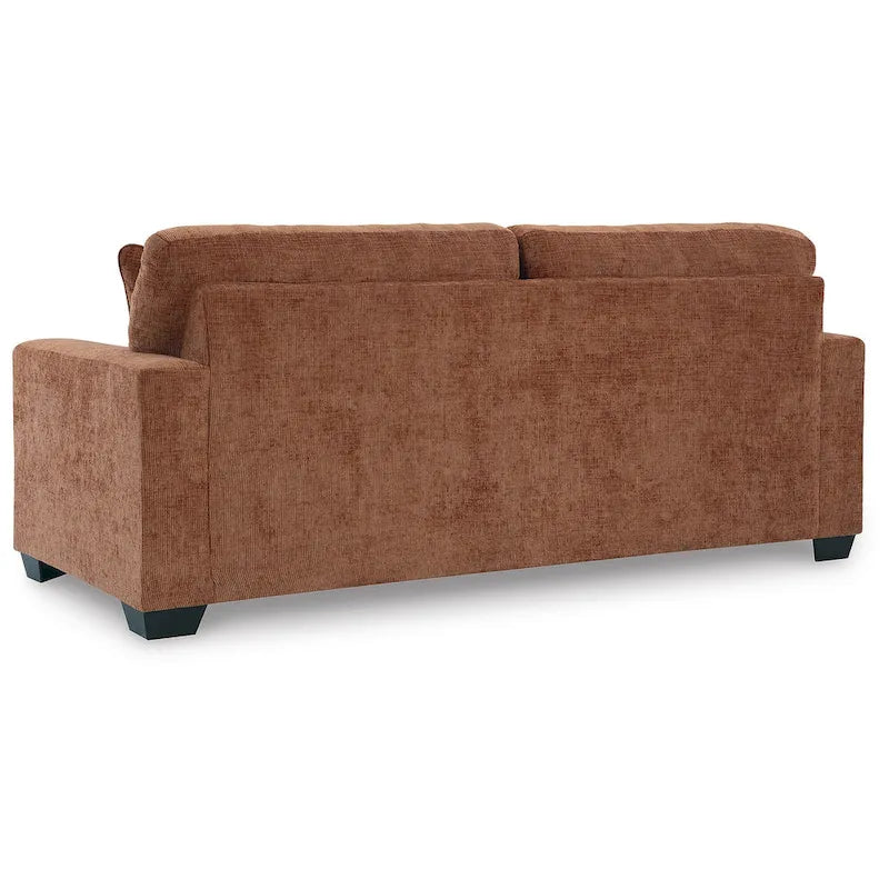 Queen Sofa Sleeper with Bold Upholstery & Accent Pillows - 85W x 37D x 37H