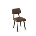 Upholstered Dining Chair with Metal Legs