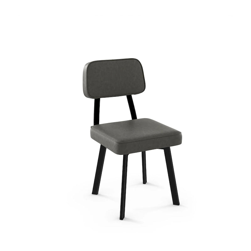 Upholstered Dining Chair with Metal Legs