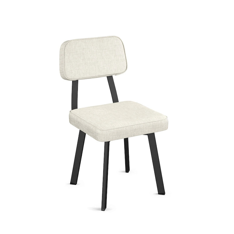 Upholstered Dining Chair with Metal Legs