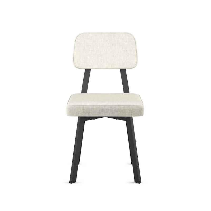 Upholstered Dining Chair with Metal Legs