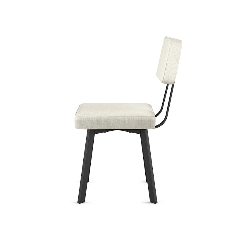 Upholstered Dining Chair with Metal Legs