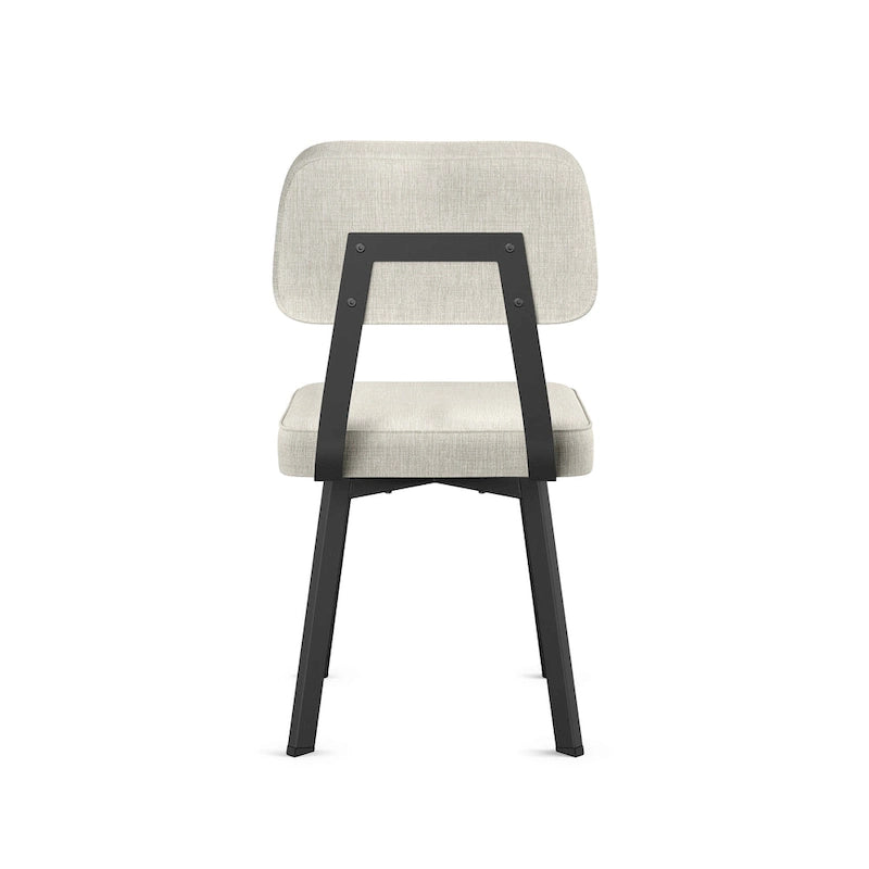 Upholstered Dining Chair with Metal Legs