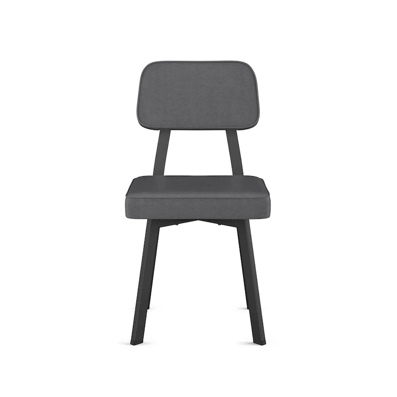Upholstered Dining Chair with Metal Legs