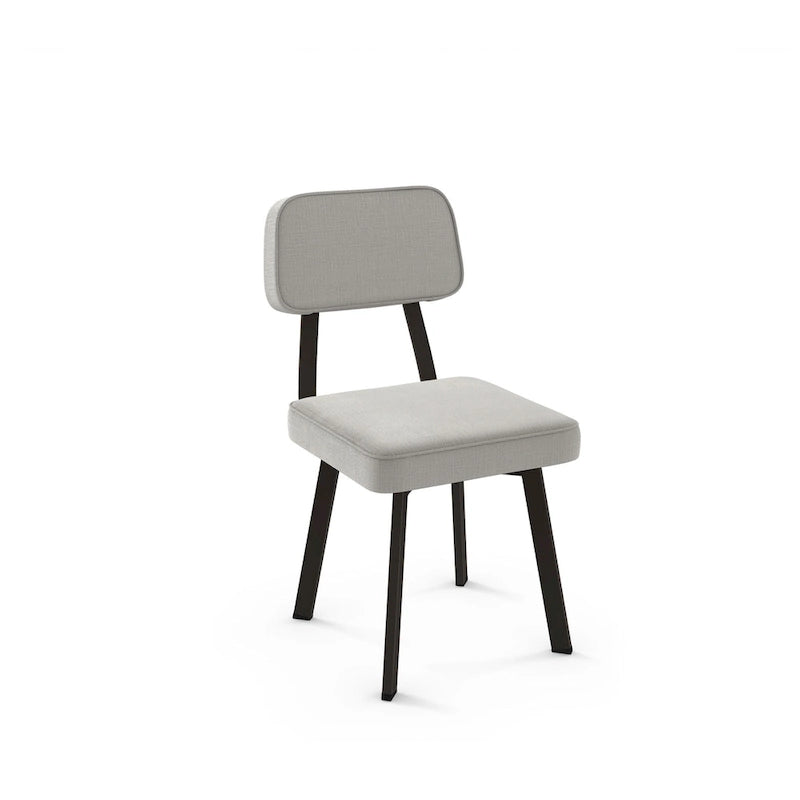 Upholstered Dining Chair with Metal Legs