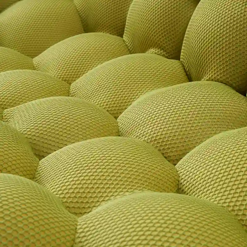 2-Seat Bubble Curved Sofa, Honeycomb 3D Fabric, Living Room