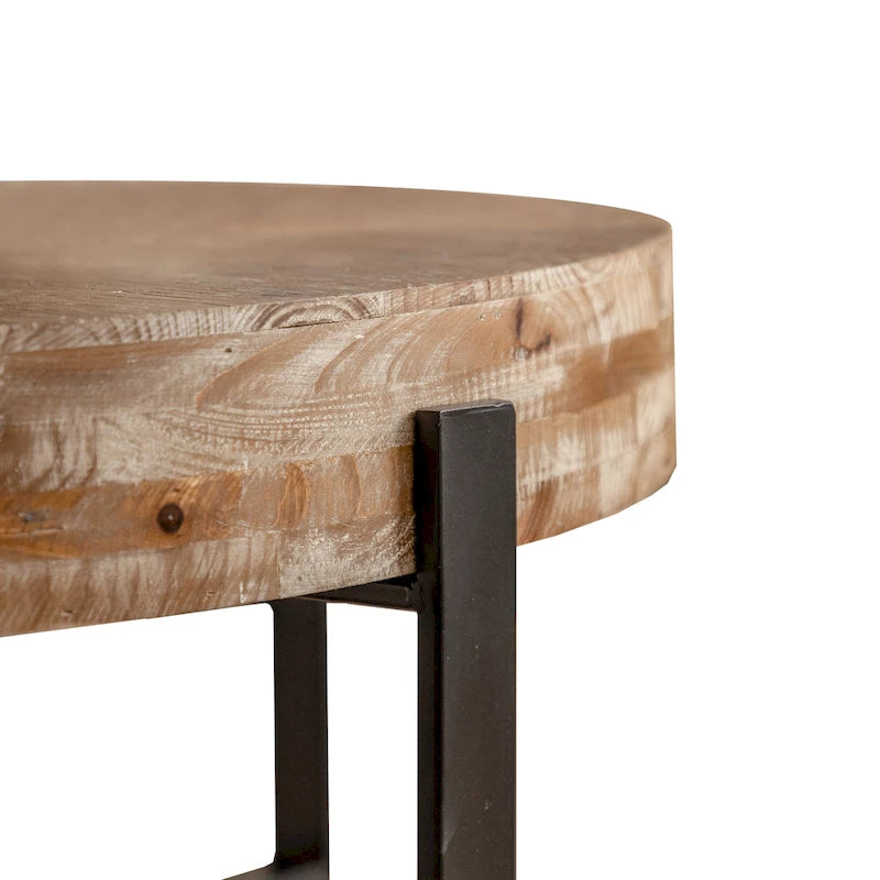 31.29 Modern Retro Splicing Round Coffee Table