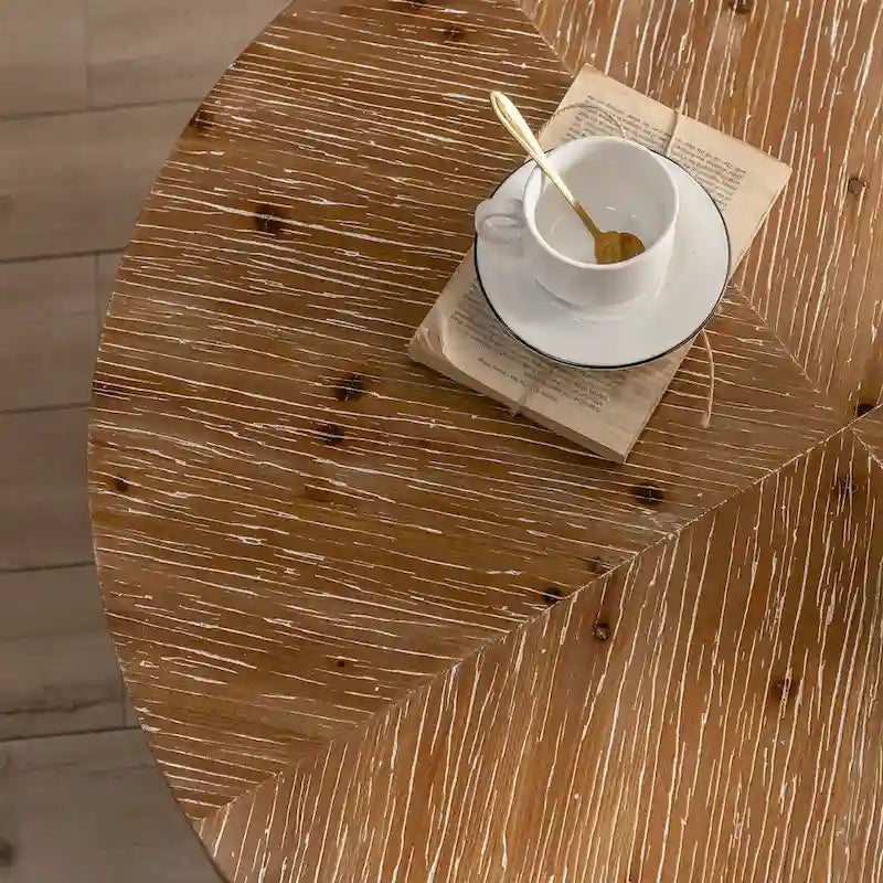 31.29 Modern Retro Splicing Round Coffee Table