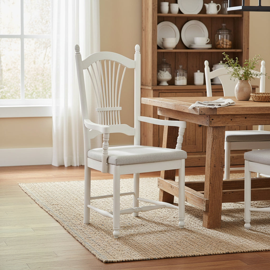International Concepts Sheafback Chair with Arms