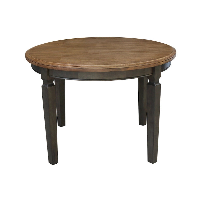 44 x 44 in. Solid Wood Round Top Dining Table