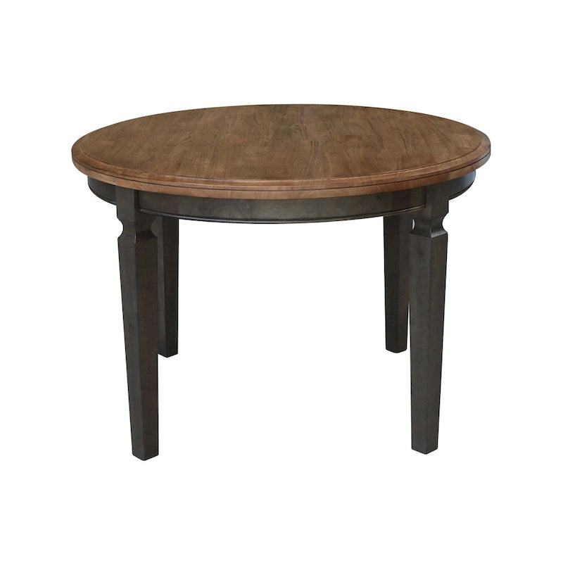 44 x 44 in. Solid Wood Round Top Dining Table