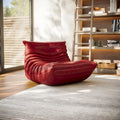 Microfiber Leather Ergonomic Floor Sofa