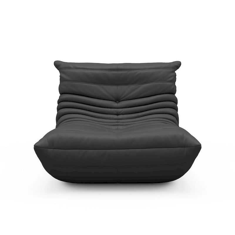 Microfiber Leather Ergonomic Floor Sofa