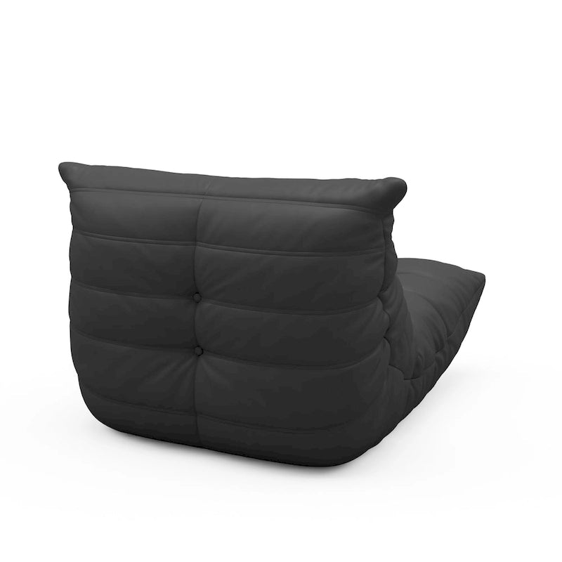 Microfiber Leather Ergonomic Floor Sofa