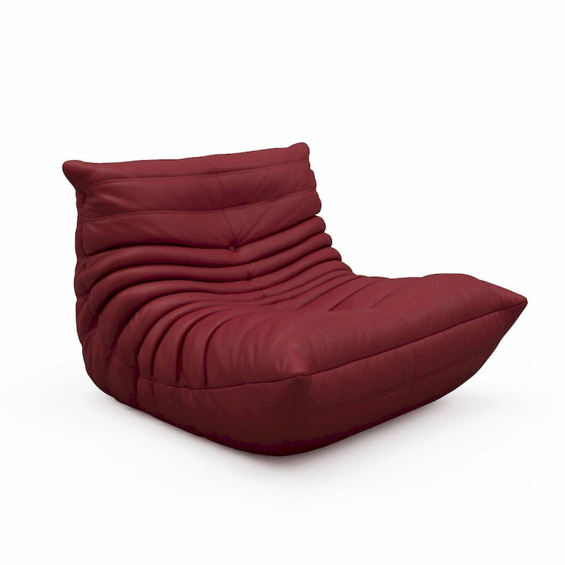 Microfiber Leather Ergonomic Floor Sofa