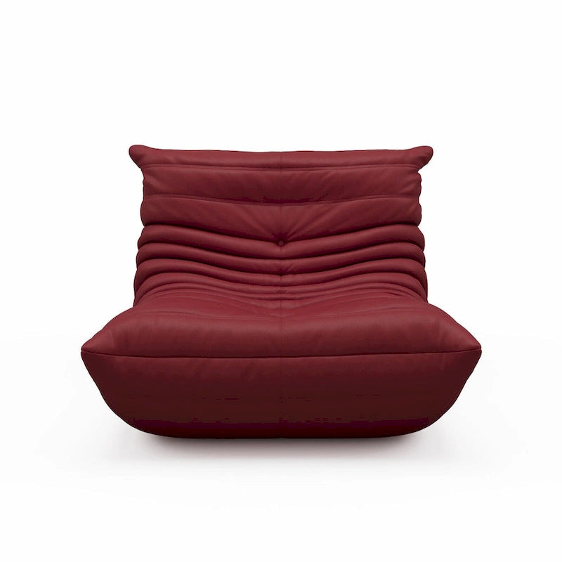 Microfiber Leather Ergonomic Floor Sofa