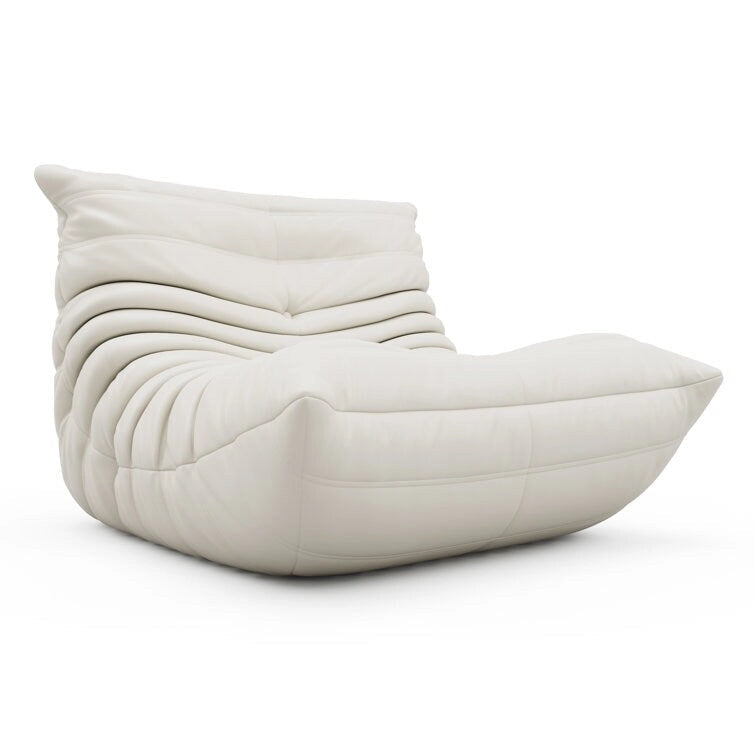 Microfiber Leather Ergonomic Floor Sofa