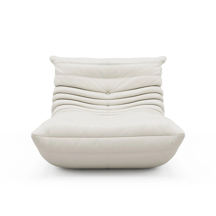 Microfiber Leather Ergonomic Floor Sofa