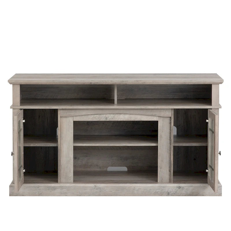 TVstand with electronicfireplace and remote control