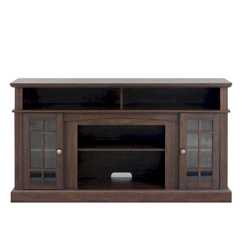 TVstand with electronicfireplace and remote control